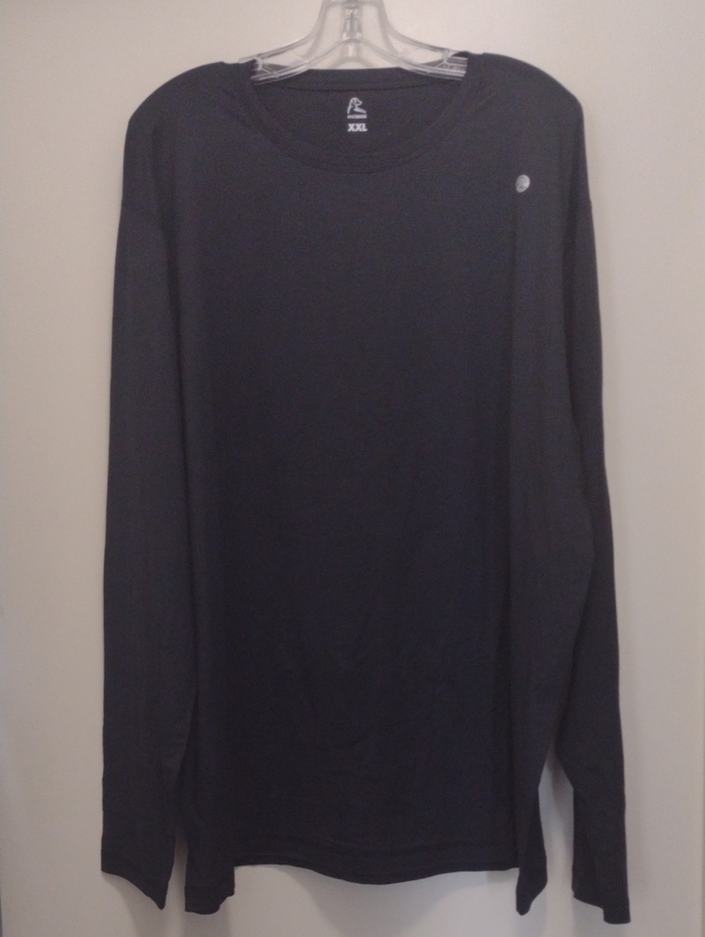 Rhoback Men's Black Long Sleeve Shirt (J1322)